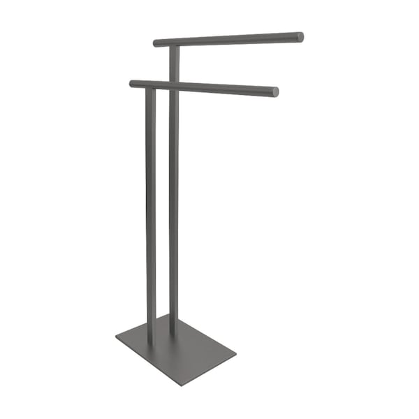 SCC6035 Freestanding Double Towel Rack, Oil Rubbed Bronze